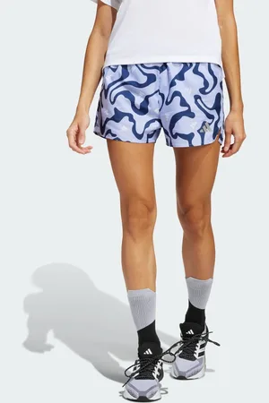 adidas Shorts Run It Brand Love Mulher