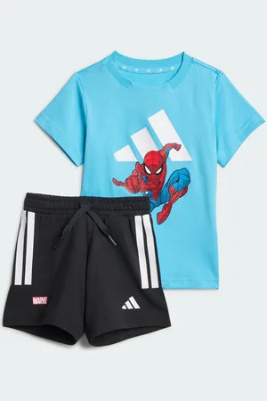 adidas Conjunto Camisa y Shorts Marvel Spider-man Kids
