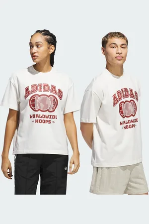 adidas Camiseta Basquete Universitário Mundial Unisex