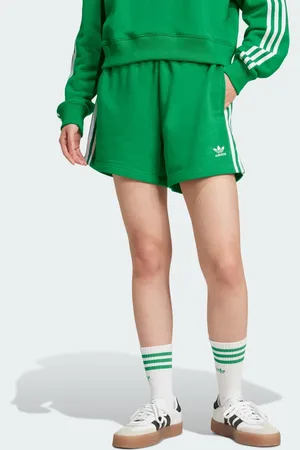 adidas Shorts Moletinho Três Listras Mulher