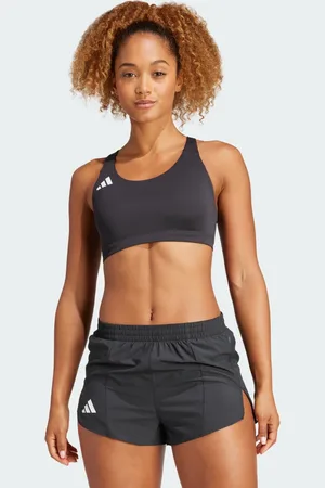 adidas Top Médio Suporte Adizero Essentials Run Mulher