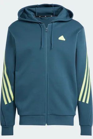 adidas Moletom com Capuz Zíper Future Icons 3-stripes Homem
