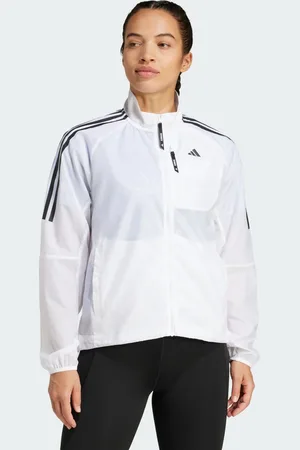 adidas Jaqueta Embalável Own the Run Três Listras Mulher