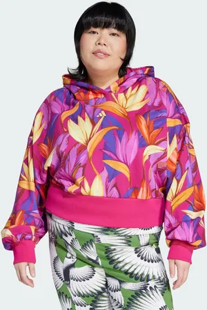 adidas Moletom com Capuz x Farm (Plus Size) Mulher