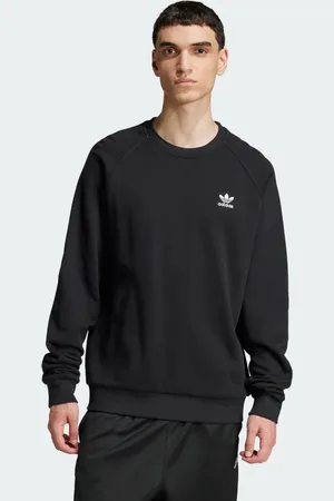 adidas Moletom Trefoil Essentials em French Terry Homem
