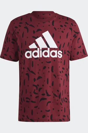 adidas Camiseta Estampada Malha Simples Essentials Big Logo Homem