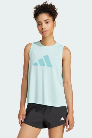adidas Regata Treino Train Essentials Big Performance Logo Mulher