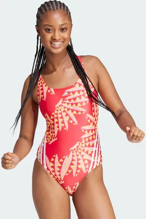 adidas Maiô Farm Rio 3-stripes CLX Mulher