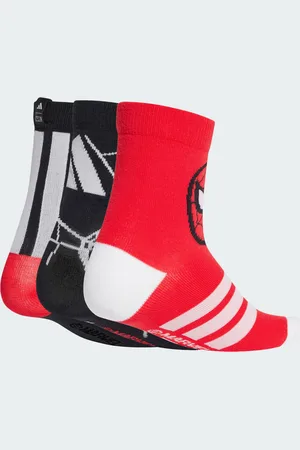adidas Meias x Marvel Homem-aranha 3 Pares Infantil Kids