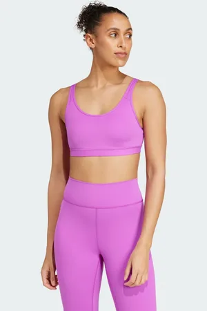 adidas Top Médio Suporte All Me Essentials Mulher