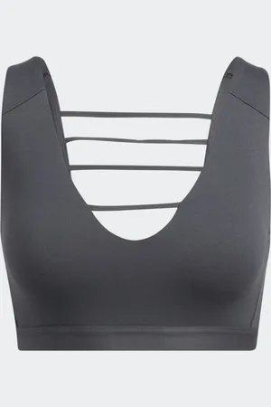 adidas Top Suporte Leve Yoga Studio Luxe Mulher