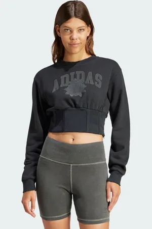 adidas Moletom Crew Mulher