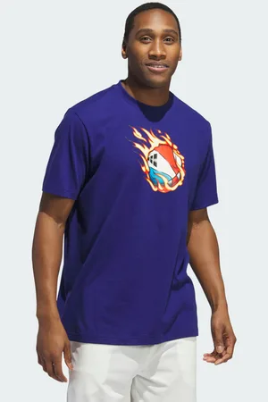 adidas Camiseta Estampada Basquete On Fire Homem