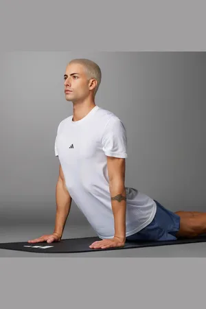 adidas Camiseta Designed for Training Yoga Sem Costuras Homem