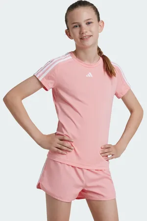 adidas Camiseta Treino Mcurta Slim Fit Train Essentials Aeroready 3-stripes Kids