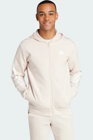 adidas Moletom Capuz Zíper Future Icons Três Listras Homem