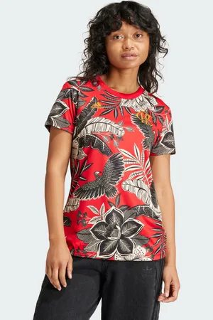 adidas Camisa CR Flamengo x Farm Rio Mulher