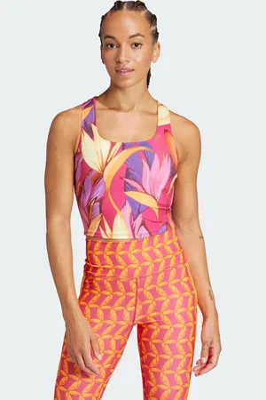adidas Regata Treino x Farm Rio Mulher