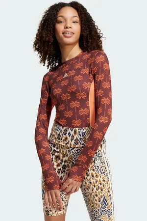 adidas Body Manga Longa Leotard x Farm Rio Mulher