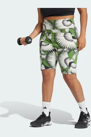 adidas Shorts Ciclista x Farm (Plus Size) Mulher