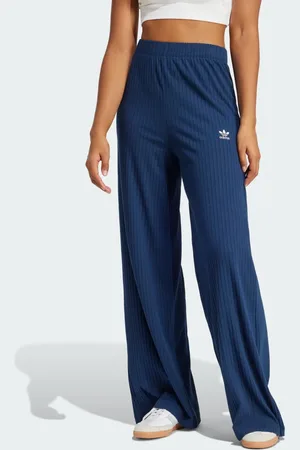 adidas Calça Canelada Larga Essentials Mulher