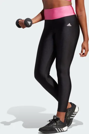 adidas Calça Legging Cintura Alta Designed to Move Colorblock Mulher