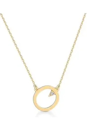 Animale Colar Lettera o Amarelo Com Diamante Ttlb