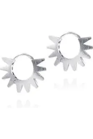Animale Argola Spike Mini Ouro Branco