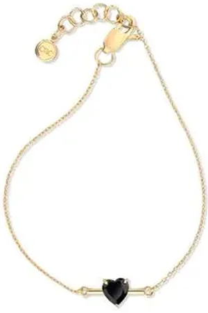 Animale Pulseira Collect Heart Amarelo C Q.Negro
