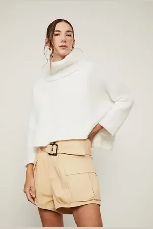 Animale Casaco De Tricot Com Gola Alta Off