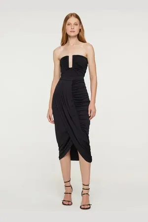 Animale Body De Jersey Com Aro Preto Preto