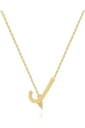 Animale Colar Lettera j Amarelo Com Diamante Ttlb