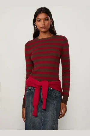 Animale Blusa De Tricot Básica Listrada Listrado