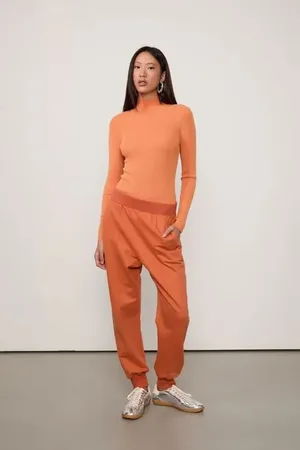 Animale Calça De Moletom Basic Laranja Queimado