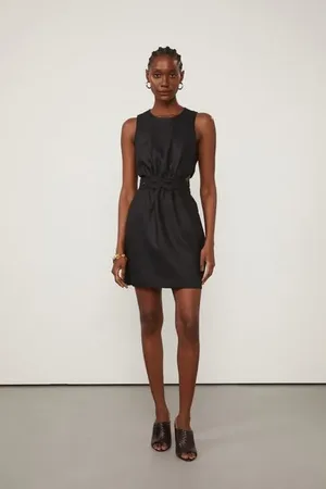 Animale Vestido Ondas Preto