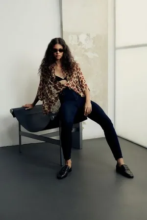 Animale Calça De Malha Montaria Preto