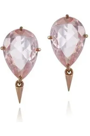 Animale Brinco Shapes Gota Rosa CAmet Rose De France