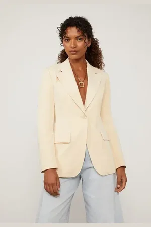 Animale Blazer Uno Bege Madeira Bege Madeira