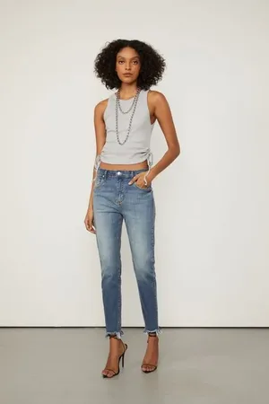 Animale Calça Jeans Skinny Basic Midi Jeans Medio