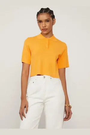 Animale Polo Tricot Laranja Aura