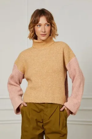 Animale Pull De Tricot Gola Alta Multicolor Colorido