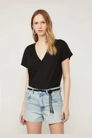 Animale Blusa De Malha Básica Decote v (Cor Provisoria)
