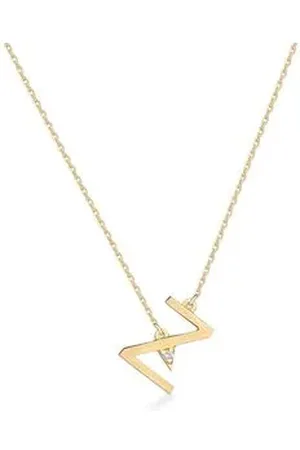 Animale Colar Lettera z Amarelo Com Diamante Ttlb