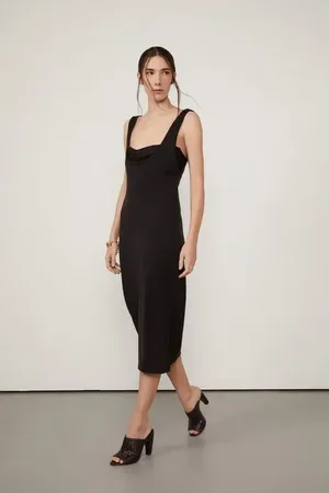 Animale Vestido Tricot Com Top Preto