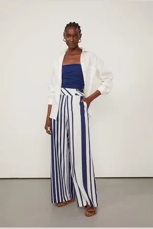 Animale Blusa Sem Alca Azul Print