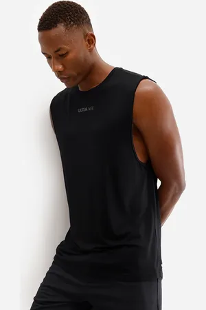 C&A Regata muscle masculina de viscose ultimate preta