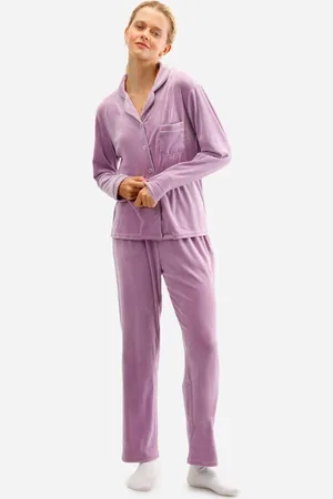 C&A Pijama americano longo de plush