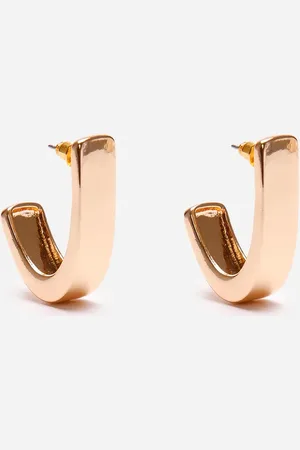 C&A Brinco feminino argola dourado