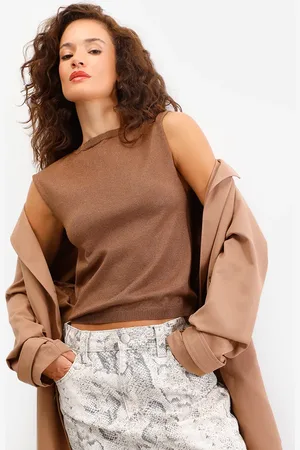 C&A Regata feminina de tricot com lurex