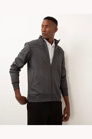C&A Jaqueta de moletom slim comfort cinza escuro